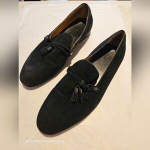 Mens Aldo Tassle Velvet Shoes